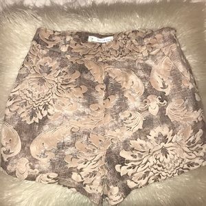 LF velvet shorts